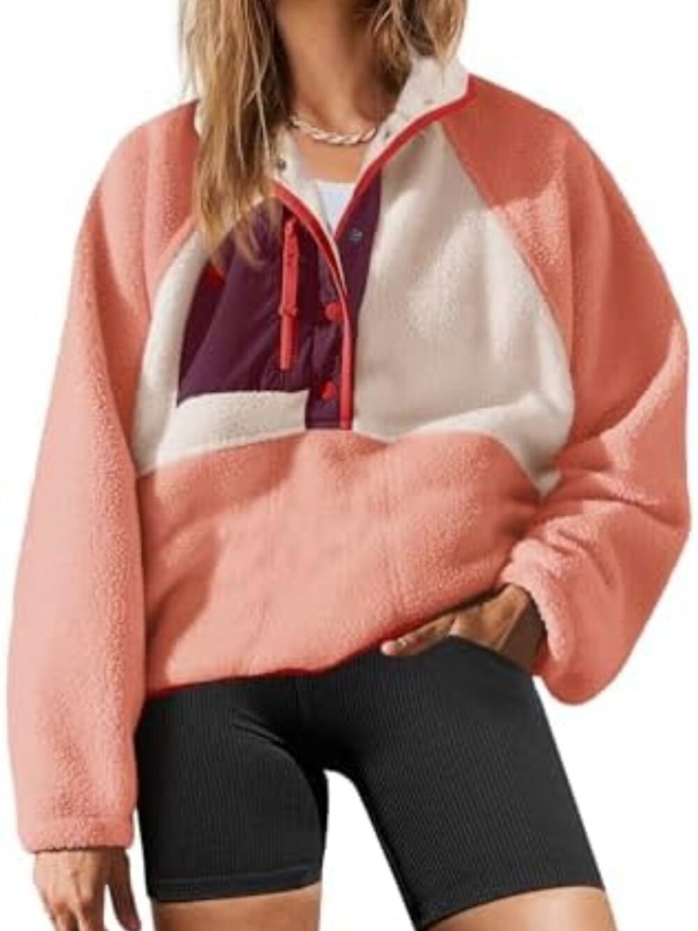 NWOT Free People Hit the Slopes Pulllover